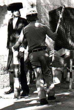 Policeman and Religious man