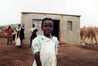 Young girl in Zululand
